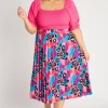 Lorraine Designs Skirts*Kansas Inky Leopard Skirt