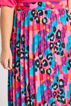 Lorraine Designs Skirts*Kansas Inky Leopard Skirt