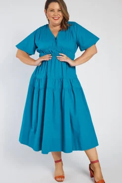 Lorraine Designs Casual Dresses*Kassidy Cobalt Dress