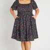 Lorraine Off The Shoulder Dresses | Knee Length Dresses*Katarina Happy Everything Dress
