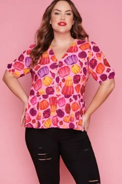 Lorraine Designs Tops*Kerrie Jelly Jane Blouse