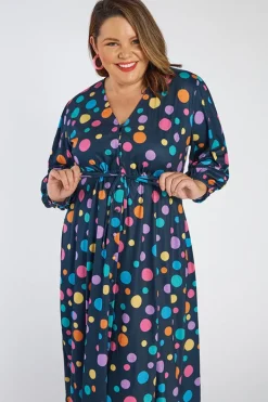 Lorraine Fit & Flare Dresses | Midi Dresses*Kloe Multi Spot Dress