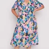 Lorraine Designs Loose Dresses | Casual Dresses*Kristina Colour Block Garden Dress