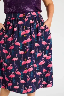Lorraine Designs Skirts*Kylie OG Flamingo Skirt
