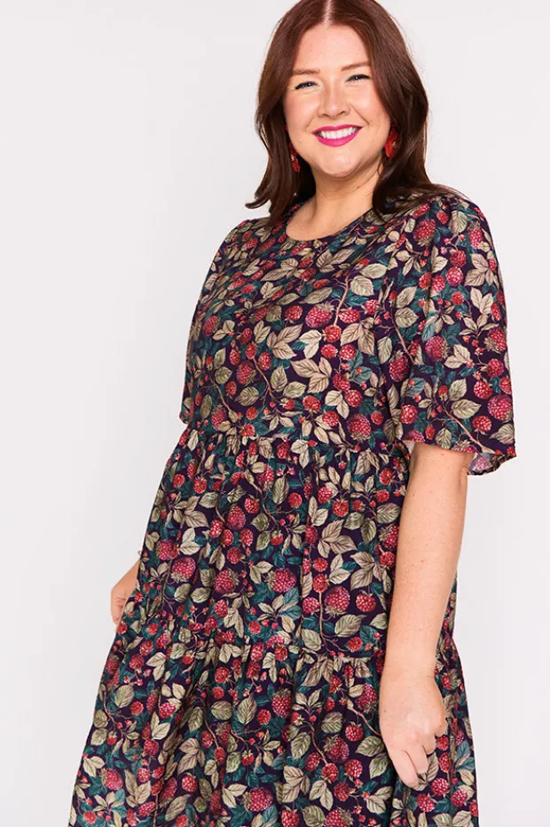 Lorraine Designs Shift Dresses | Loose Dresses*Lanetta Raspberry Forest Dress