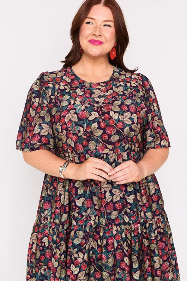 Lorraine Designs Shift Dresses | Loose Dresses*Lanetta Raspberry Forest Dress