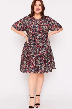 Lorraine Designs Shift Dresses | Loose Dresses*Lanetta Raspberry Forest Dress