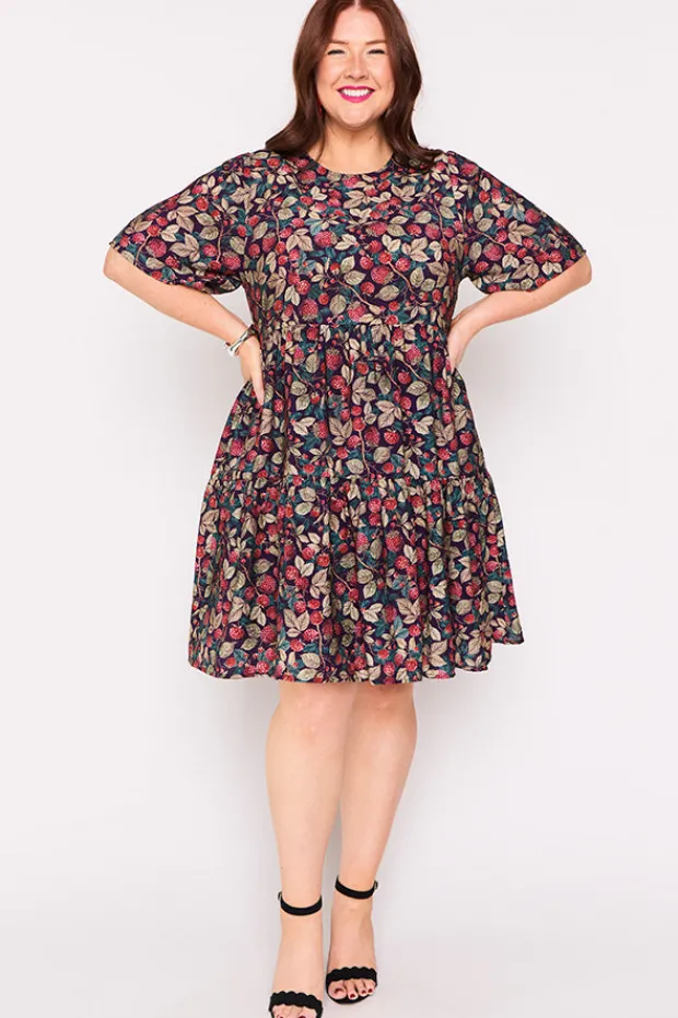 Lorraine Designs Shift Dresses | Loose Dresses*Lanetta Raspberry Forest Dress