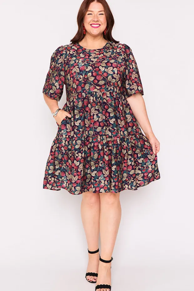 Lorraine Designs Shift Dresses | Loose Dresses*Lanetta Raspberry Forest Dress