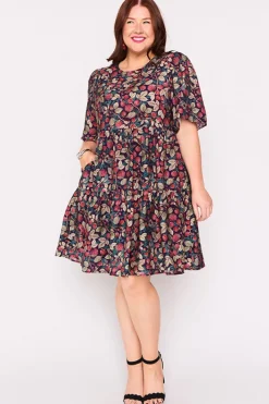 Lorraine Designs Shift Dresses | Loose Dresses*Lanetta Raspberry Forest Dress
