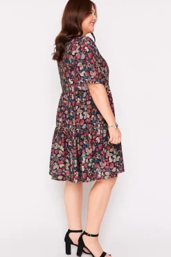 Lorraine Designs Shift Dresses | Loose Dresses*Lanetta Raspberry Forest Dress