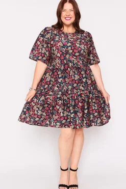 Lorraine Designs Shift Dresses | Loose Dresses*Lanetta Raspberry Forest Dress