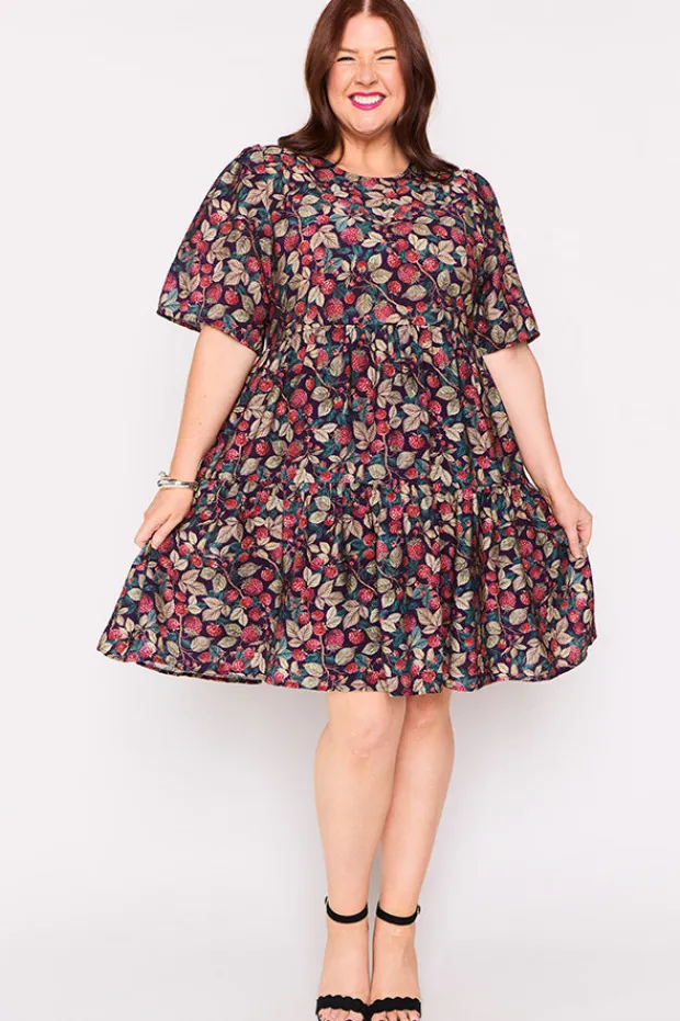 Lorraine Designs Shift Dresses | Loose Dresses*Lanetta Raspberry Forest Dress