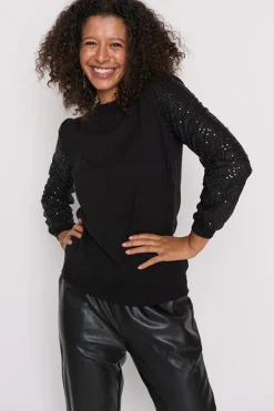 Lorraine Designs Knits & Cardigans*Larrah Black Jumper