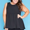 Lorraine Designs Tops*Leah Black Top