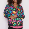 Lorraine Designs Jackets & Coats*London Arty Spot Hooded Jacket