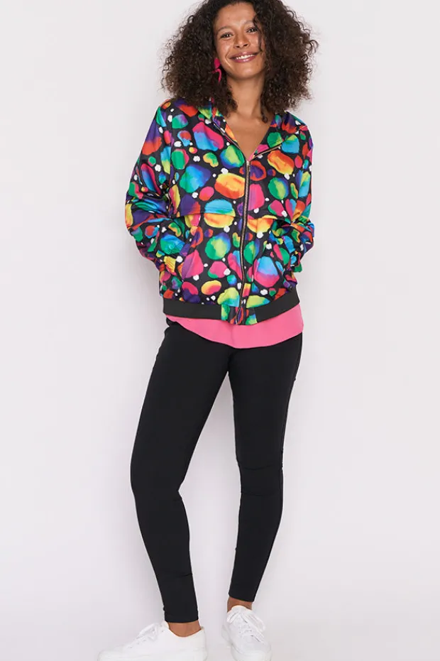 Lorraine Designs Jackets & Coats*London Arty Spot Hooded Jacket