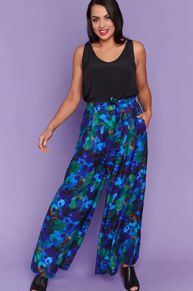 Lorraine Designs Pants & Jeans*Loreta Midnight Garden Pants