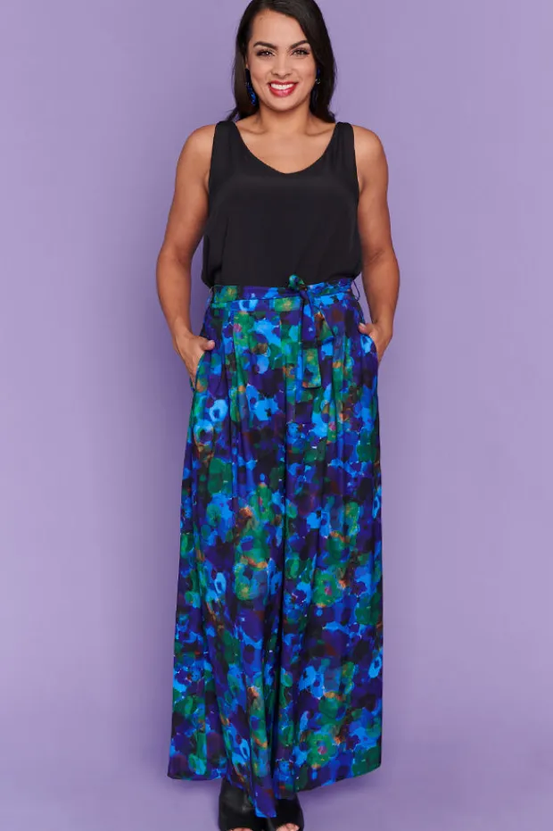 Lorraine Designs Pants & Jeans*Loreta Midnight Garden Pants