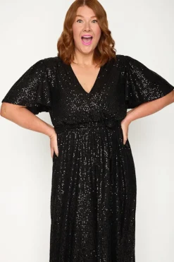 Lorraine Sequin Dresses | Cocktail Dresses*Lover Black Sequin Dress