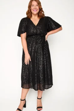 Lorraine Sequin Dresses | Cocktail Dresses*Lover Black Sequin Dress