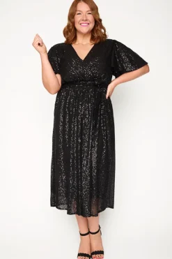 Lorraine Sequin Dresses | Cocktail Dresses*Lover Black Sequin Dress