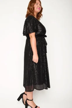 Lorraine Sequin Dresses | Cocktail Dresses*Lover Black Sequin Dress