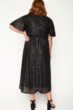 Lorraine Sequin Dresses | Cocktail Dresses*Lover Black Sequin Dress