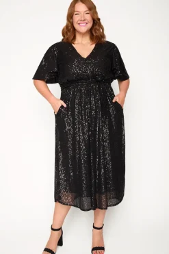 Lorraine Sequin Dresses | Cocktail Dresses*Lover Black Sequin Dress