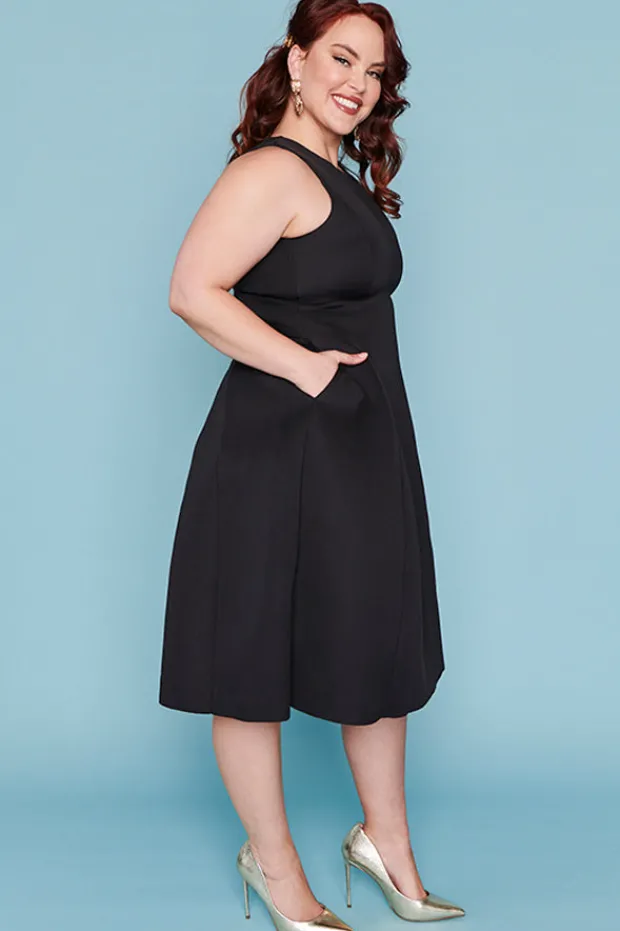 Lorraine Designs Fit & Flare Dresses | Cocktail Dresses*Lucca Black Party Dress