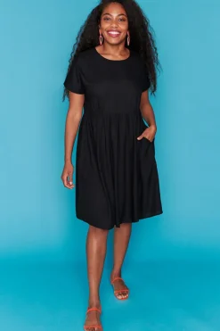 style tree Casual Dresses | Loose Dresses*Malia Black Dress