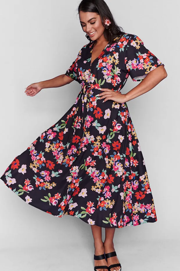Lorraine Designs Casual Dresses | Bridesmaid Dresses*Marley Black Blossom Dress