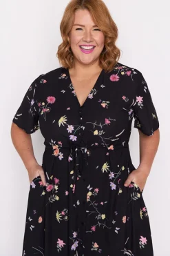 Lorraine Designs Fit & Flare Dresses | Midi Dresses*Marley Butterfly Meadow Dress