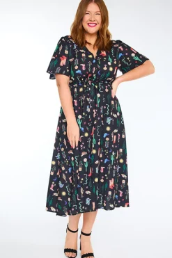 Lorraine Designs Casual Dresses | Fit & Flare Dresses*Marley Cowboy Like Me Dress