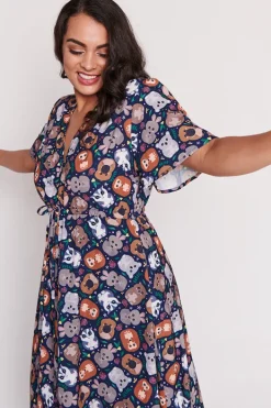 Lorraine Designs Casual Dresses | Fit & Flare Dresses*Marley Faun-tastic Friends Dress