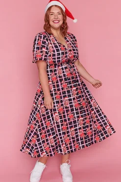 Lorraine Designs Casual Dresses | Fit & Flare Dresses*Marley Gingerbread Christmas Dress