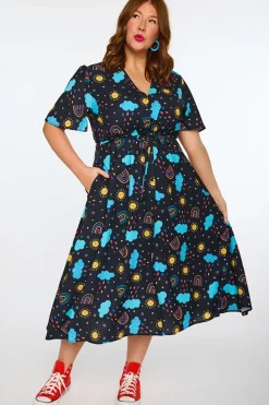 Lorraine Designs Casual Dresses | Fit & Flare Dresses*Marley Happy Sun Dress