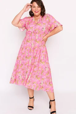 Lorraine Designs Casual Dresses | Fit & Flare Dresses*Marley Leopardess Dress
