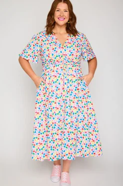 Lorraine Designs Casual Dresses | Fit & Flare Dresses*Marley Love Candy White Dress