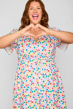 Lorraine Designs Casual Dresses | Fit & Flare Dresses*Marley Love Candy White Dress