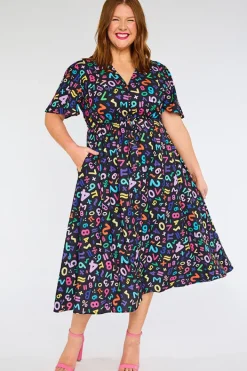 Lorraine Designs Fit & Flare Dresses | Midi Dresses*Marley Maths Equations Dress