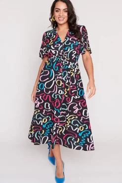 Lorraine Designs Casual Dresses | Fit & Flare Dresses*Marley Monday Madness Dress