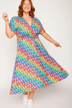Lorraine Designs Casual Dresses | Fit & Flare Dresses*Marley Pencils Dress