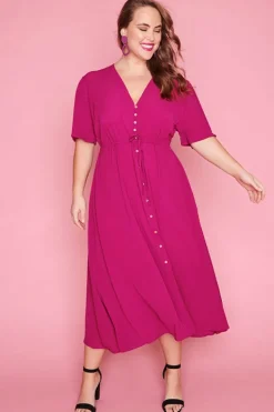 Lorraine Designs Casual Dresses | Fit & Flare Dresses*Marley Plum Dress