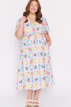 Lorraine Designs Casual Dresses | Fit & Flare Dresses*Marley Sunday Market Dress