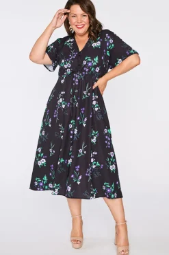 Lorraine Designs Casual Dresses | Fit & Flare Dresses*Marley Violet Night Dress