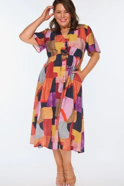 Lorraine Designs Casual Dresses | Fit & Flare Dresses*Mary Geo Sunset Dress