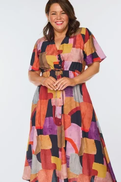Lorraine Designs Casual Dresses | Fit & Flare Dresses*Mary Geo Sunset Dress
