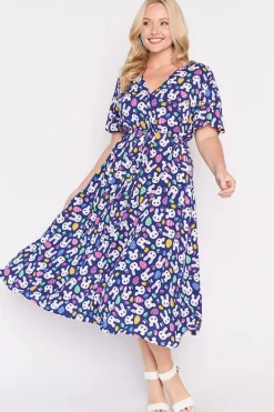 Lorraine Designs Fit & Flare Dresses | Midi Dresses*Michelle Bunny Trail Easter Dress