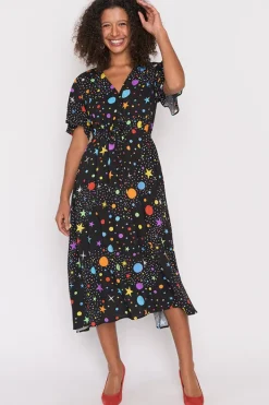 Lorraine Designs Casual Dresses | Fit & Flare Dresses*Michelle Galaxy Dress